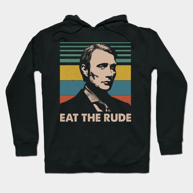 The Silence3 The Silence of the Lambs Eat The Rude Hoodie by Crazy Cat Style